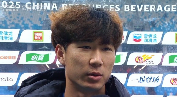 張昱杰：能取得進球幫助球隊獲勝很開心，還需提高自己回報大家