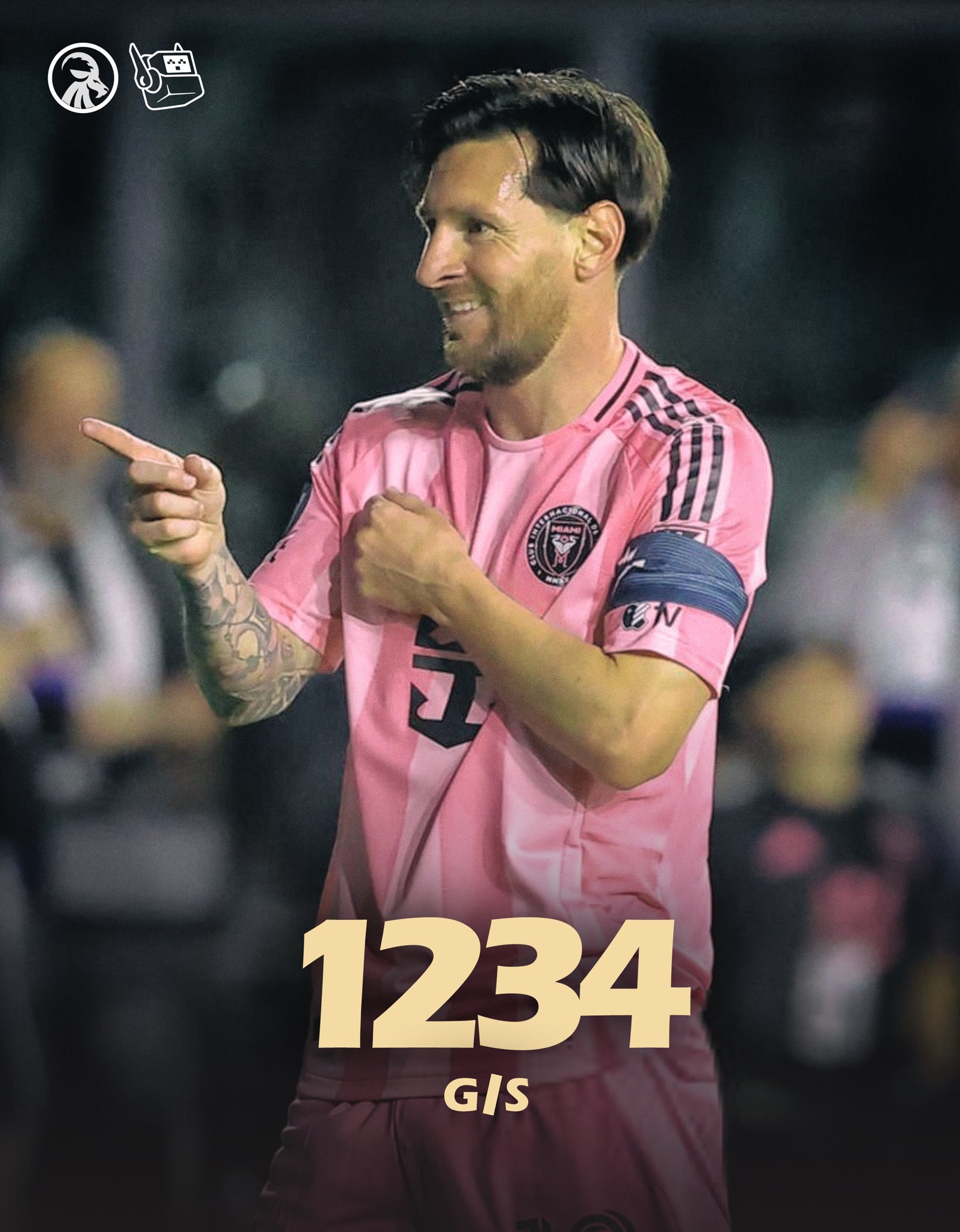 回歸即進球！37歲梅西生涯目前853球381助，參與進球數(shù)1234球！